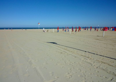 La plage de Deauville