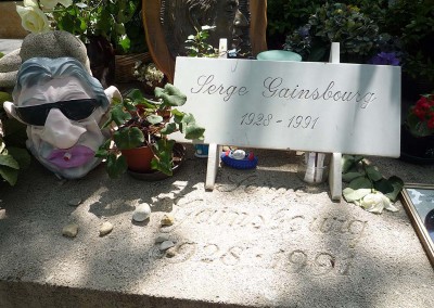 Hommages - Serge Gainsbourg cimetière