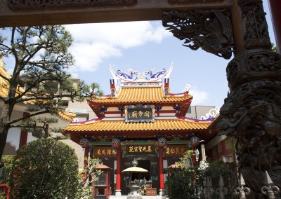 Un temple boudhiste chinois