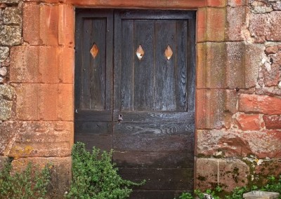 Belle porte à Collonges la rouge