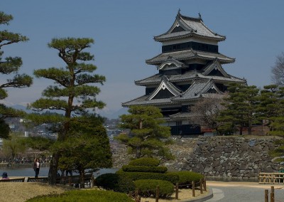 Chemin vers la Forterresse Samouraï de Matsumoto