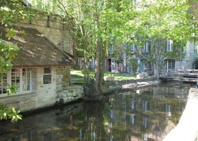 Le parc du moulin de Claude François