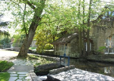 Le parc du moulin de Claude François