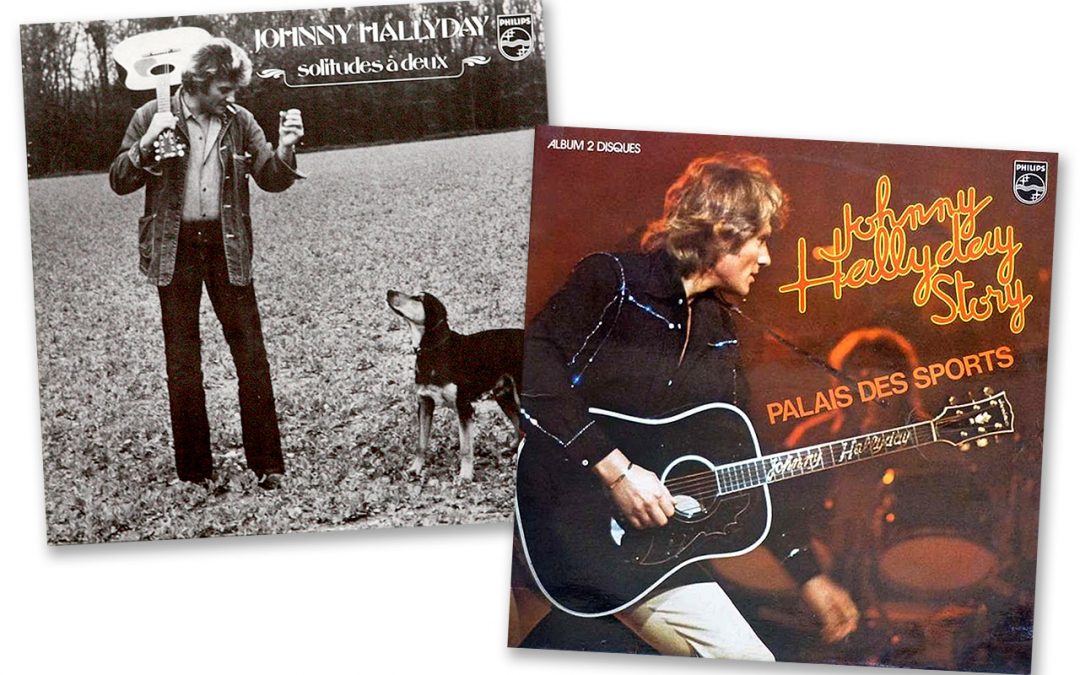 Pochettes de vinyles de Johnny Hallyday