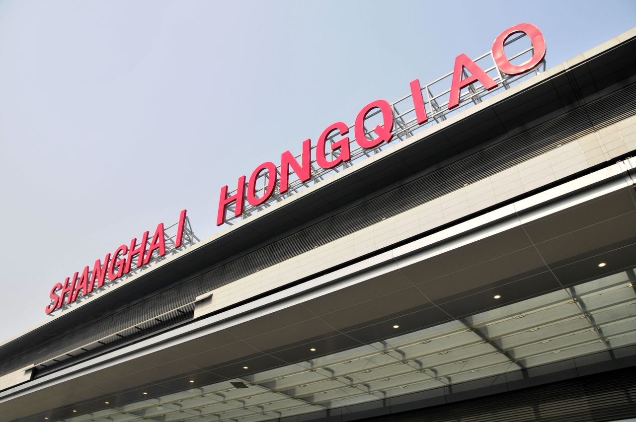  La gare Hongqiao de Shanghai