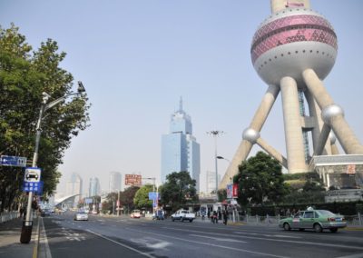 Pudong, et Tour TV à Shanghai