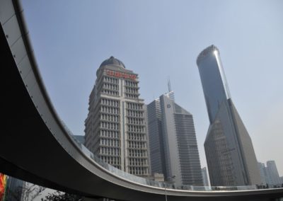 Pudong et ses boulevards aériens