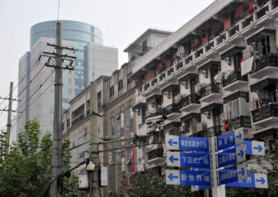 Dans les rues de Shanghai