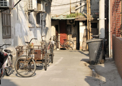 Vieux vélos à Shanghai