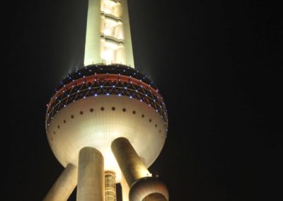 Perle de l'Orient Tower TV Shanghai by night