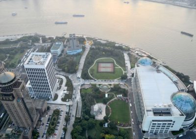 Les jardins de Pudong à Shanghai