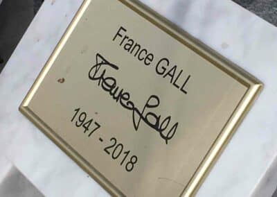 tombe france gall