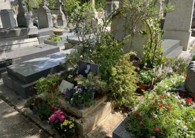 La tombe de Birkin (cimetière du Montparnasse)