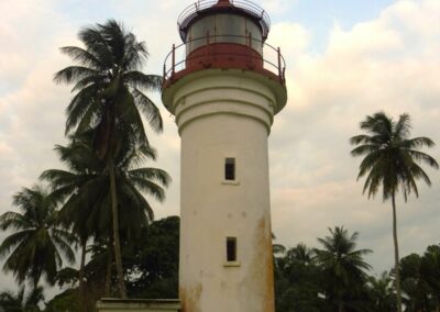 Vue du phare de Kribi