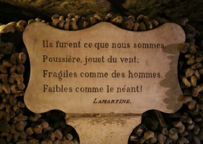 Catacombes de Paris Lamartine