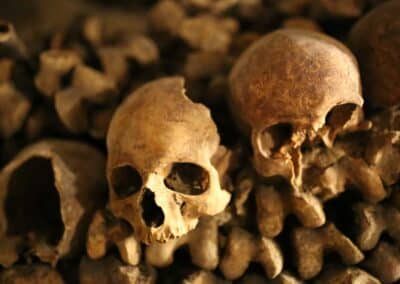 Catacombes de Paris fémur