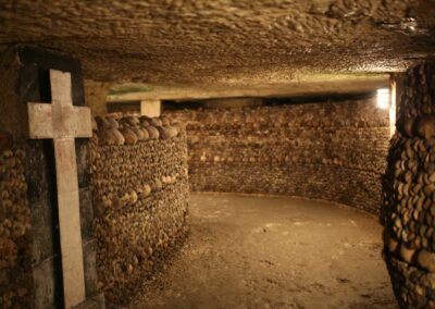 Catacombes de Paris galerie couloir